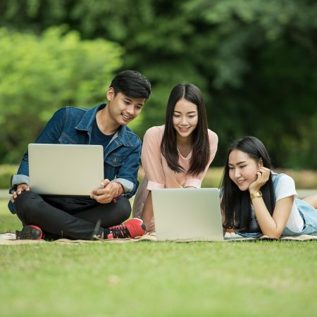 students, computers, laptops, smiling, park, study, studying, group work, classmates, friends, asian, asia, computer, friendship, girls, happy, people, technology, thailand, young, teamwork, friendship day, study, study, study, study, study, studying